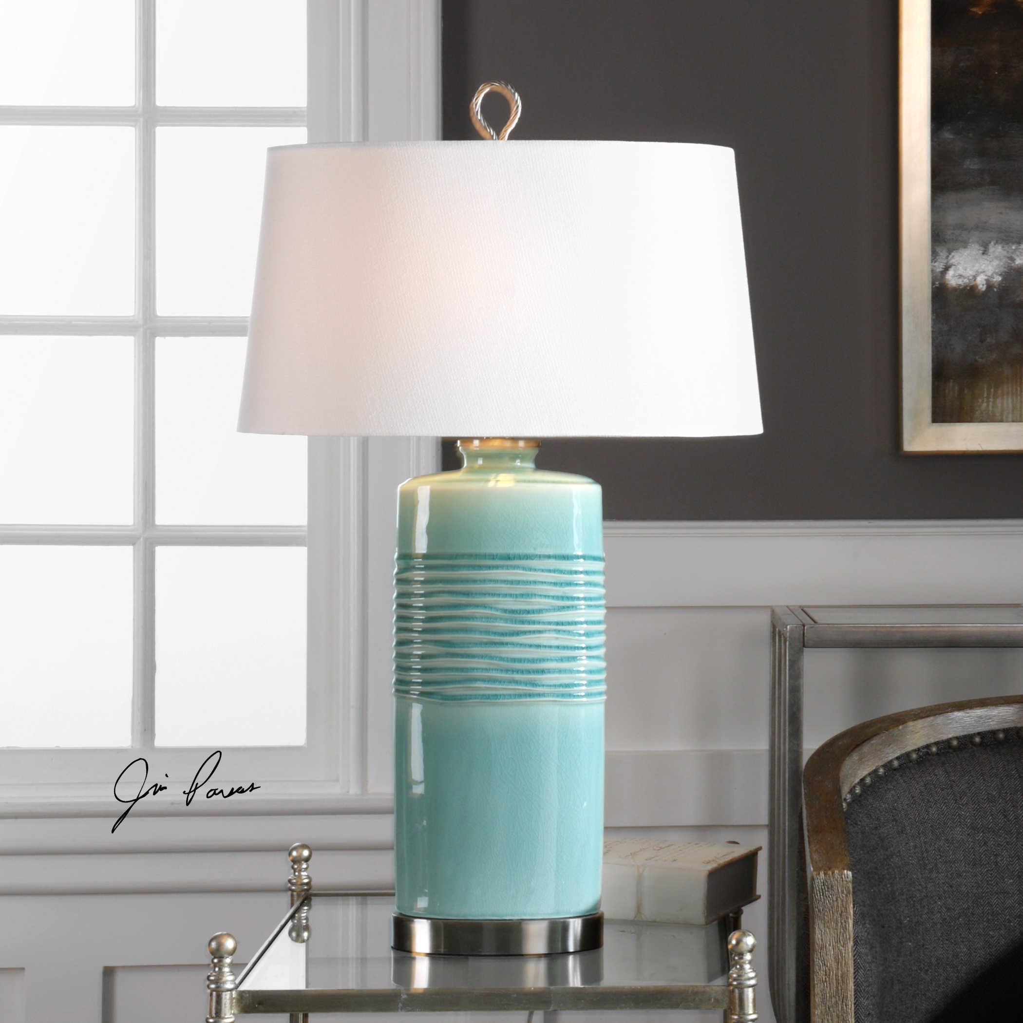 Teal hotsell bedroom lamps